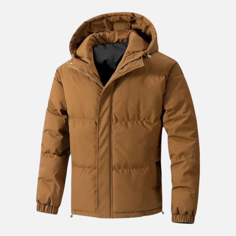 Deldo | Men's Thickened Warm Hooded Coat