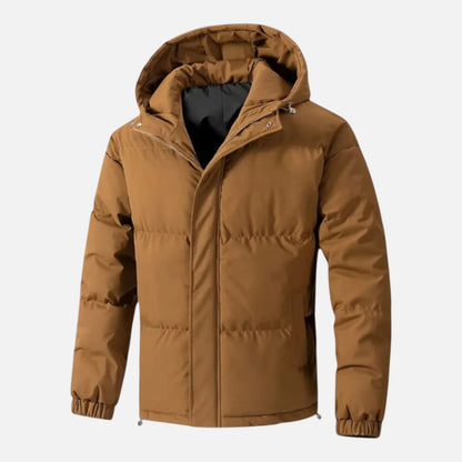 Deldo | Men's Thickened Warm Hooded Coat