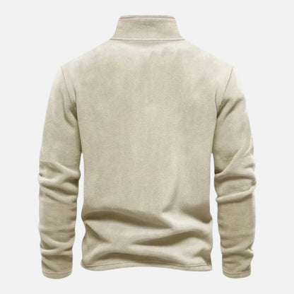 Deldo | Men's Long Sleeve Half-Zip Sweatshirt