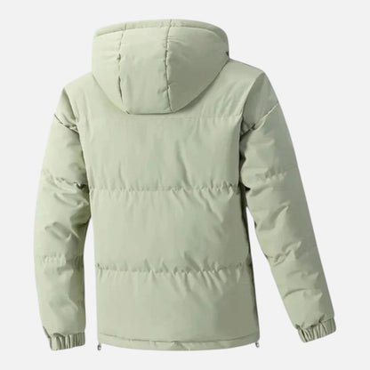 Deldo | Men's Thickened Warm Hooded Coat