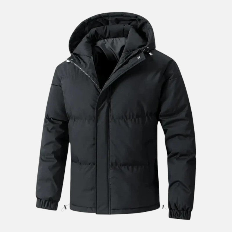 Deldo | Men's Thickened Warm Hooded Coat