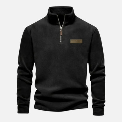Deldo | Men's Long Sleeve Half-Zip Sweatshirt